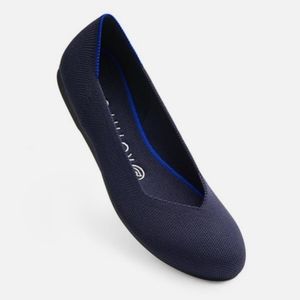 Rothys Navy Blue Ballet Flat
